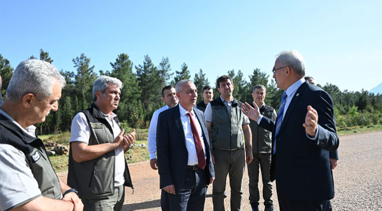 Orman Genel Müdürü Karacabey’den Antalya ziyareti