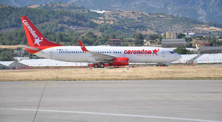 Gazipaşa-Alanya Havalimanı uçak trafiğine yeniden açıldı