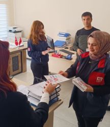 112 Acil Çağrı Merkezi ekipleri, vatandaşları bilgilendirdi