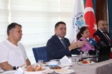 ALKÜ Rektörü Prof. Dr. Türkdoğan, üniversitenin projelerini ve hedeflerini anlattı