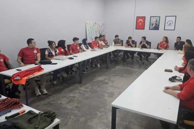 ASSİM'de arama kurtarma eğitimi