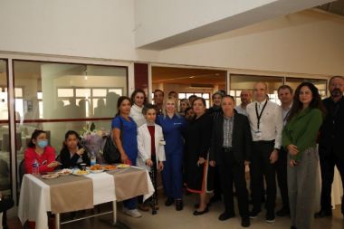 Rektör Özkan, engelli çalışanlarla bir araya geldi