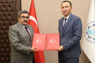 ALKÜ ile Uluslararası Taraz Üniversitesi, iş birliği için ilk adımı attı