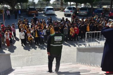 Öğrencilere Yeşilay'ın çalışmaları ve önemi anlatıldı