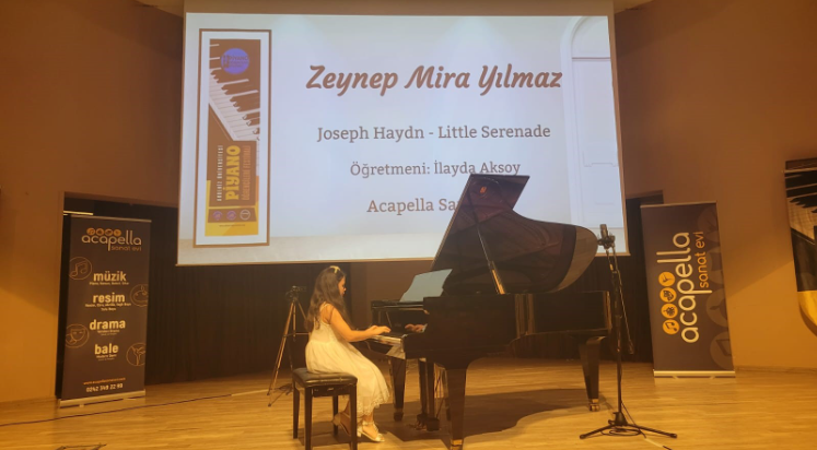 Akdeniz Üniversitesi Piyano Öğrencileri Festivali düzenlendi
