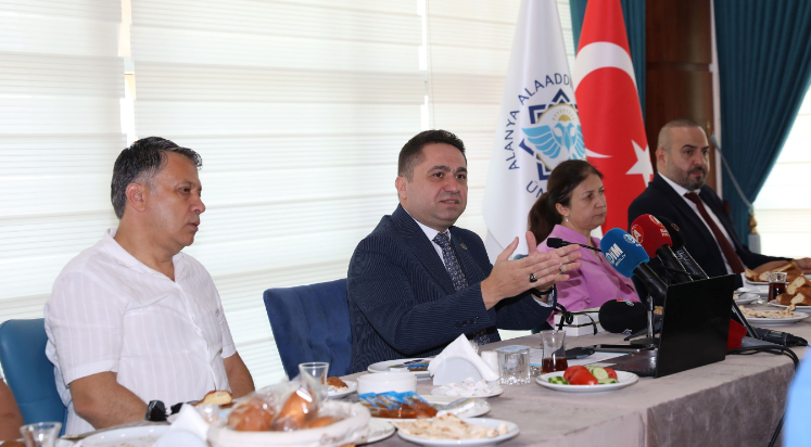 ALKÜ Rektörü Prof. Dr. Türkdoğan, üniversitenin projelerini ve hedeflerini anlattı