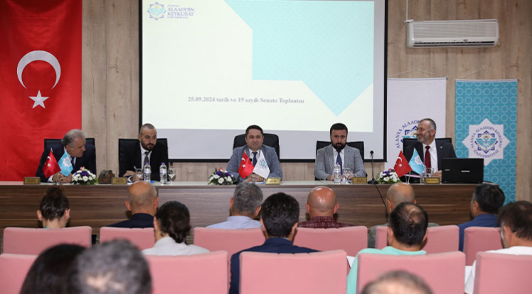 ALKÜ Senato Toplantısı Gazipaşa’da yapıldı