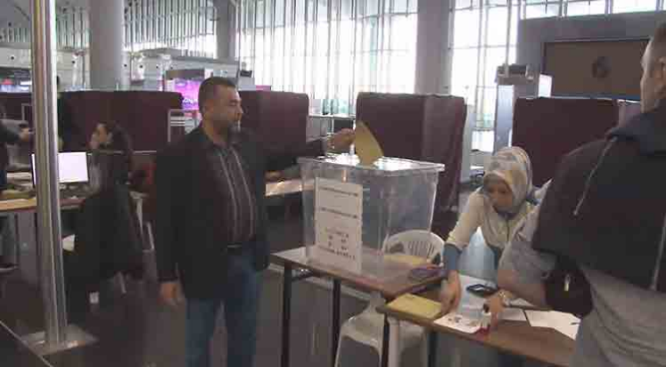 Yurt dışında oy verme işlemi başladı