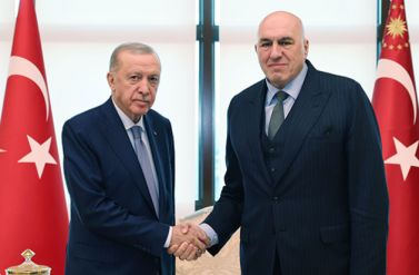 Cumhurbaşkanı Erdoğan, İtalya Savunma Bakanı Crosetto’yu kabul etti