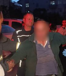 Kanser tedavisi gören sürücü 3,35 promil alkolle kaza yaptı