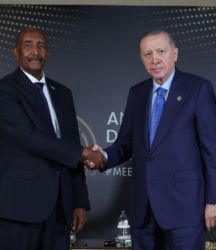 Cumhurbaşkanı Erdoğan, Sudan Egemenlik Konseyi Başkanı Burhan ile görüştü