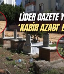 Andızla Mezarlığı şantiyeye dönmüştü!