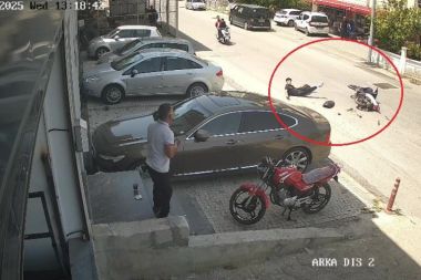 Manavgat’ta kaza yaptığına pişman oldu