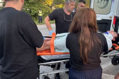 Enes Batur ve Zelal Işıl Özdemir kaza yaptı