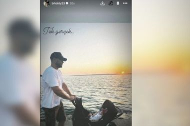 Oyuncu Berk Oktay 4 aylık kızı Mira Milena’yı paylaştı! "Tek gerçek"