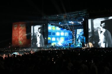 Tarkan ve Ceza, Antalya'da sahne aldı