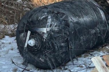 Polonya'ya SpaceX roketinin enkazı düştü
