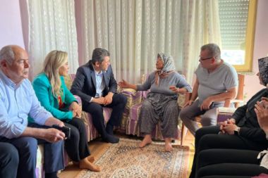 Çetin ve Çokal’dan şehit ailesine ziyaret