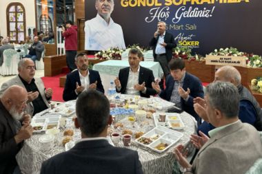 AK Parti Serik İlçe Başkanlığı tarafından gönül sofrası kuruldu