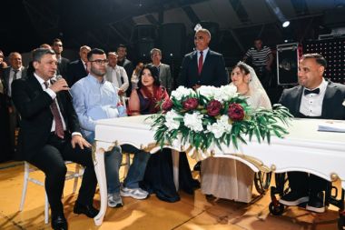 Vali Şahin, milli sporcuların nikah merasimine katıldı
