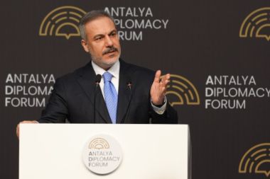 Hakan Fidan: Filistinlerin sesi olmaya kararlıyız