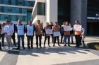 Konyaaltı’da işçiler grevde