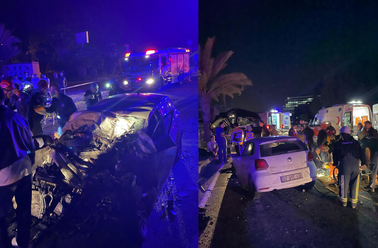 Alanya’da feci kaza: 2 kişi öldü, 7 kişi yaralandı