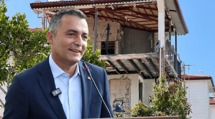 CHP’li başkanın lüks villasında kaçak tadilat!