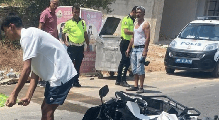 Serik’te feci kaza: Genç sürücü hayatını kaybetti