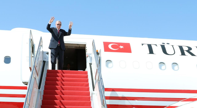 Cumhurbaşkanı Erdoğan Brezilya'ya gitti