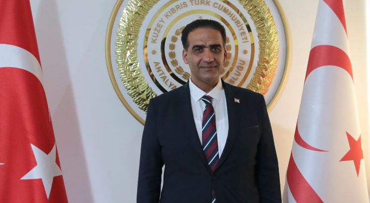 KKTC’li bakan Antalya’da açıklamalarda bulundu