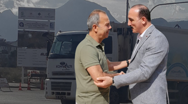 Döşemealtı’da çöp kamyonu polemiği