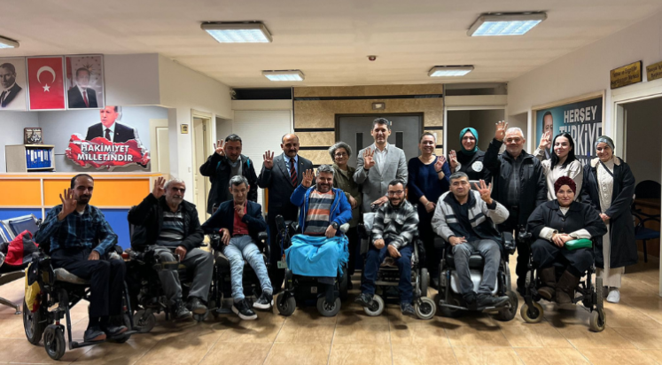 Başkan Çetin: Engelleri hep birlikte aşıyoruz