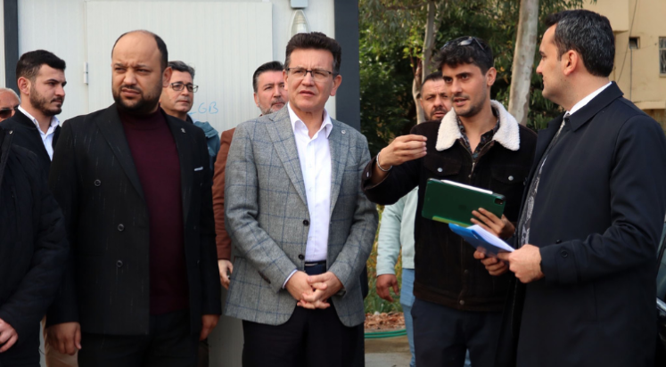 Milletvekili Uslu Finike’de bir takım incelemelerde bulundu