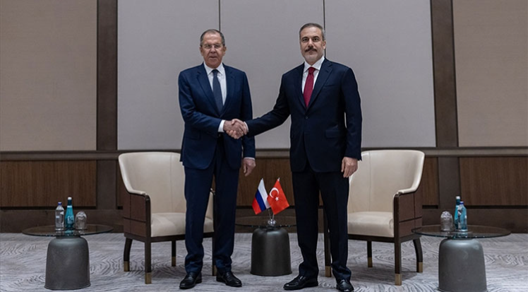 Bakan Fidan, Rus mevkidaşı Lavrov ile görüştü