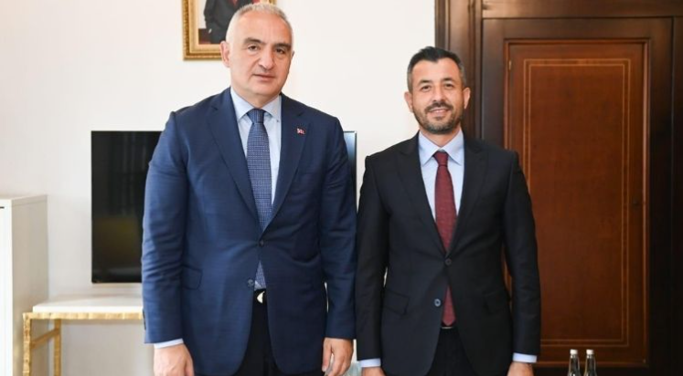 Başkan Söker’den Bakan Ersoy’a ziyaret