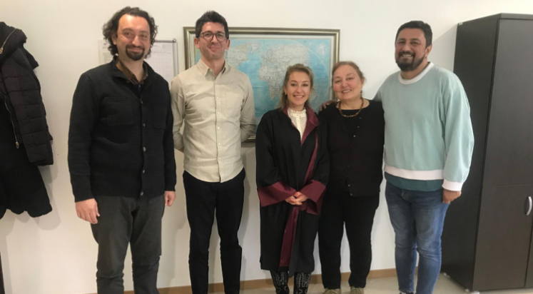 Yeşim Cömert, doktora unvanı kazandı