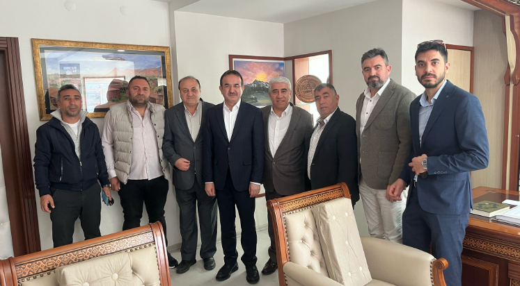 Çorumlu İş İnsanları Platformu'ndan Antalya Müftüsü Yalçınkaya'ya ziyaret