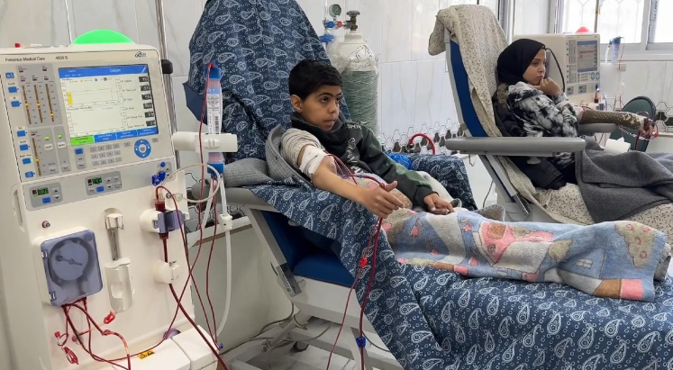 Gazze'deki böbrek hastası çocukların hayatta kalma mücadelesi