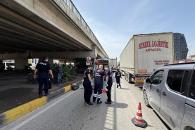 Antalya'da korkunç kaza! Tırın altında can verdi