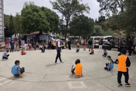 Kaş'ta Geleneksel Çocuk Oyunları finali gerçekleştirildi