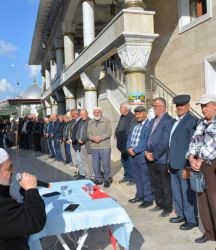 156 hacı adayı için uğurlama töreni yapıldı