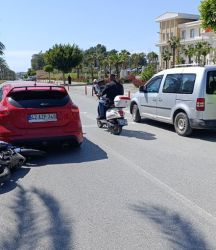 Aynı noktada peş peşe motosiklet kazaları
