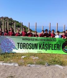Gazipaşalı öğrenciler tarihe yolculuk yaptı