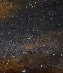 Misket büyüklüğünden dolu yağdı