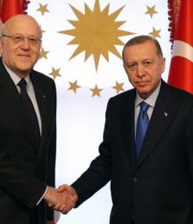 Cumhurbaşkanı Erdoğan, Lübnan Başbakanı ile görüştü
