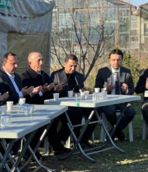 Çavusoğlu'dan Taş ailesine taziye ziyareti