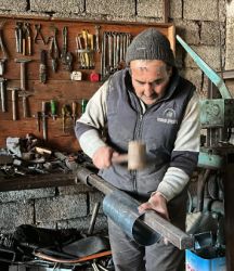 Soba ustası 41 yıldır baba mesleğini sürdürüyor