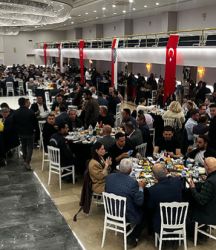 Emniyet teşkilatı mensupları iftarda bir araya geldi