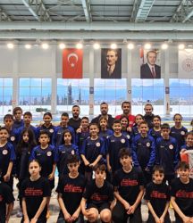 Antalyasporlu sporculardan havuzda başarılı sınav